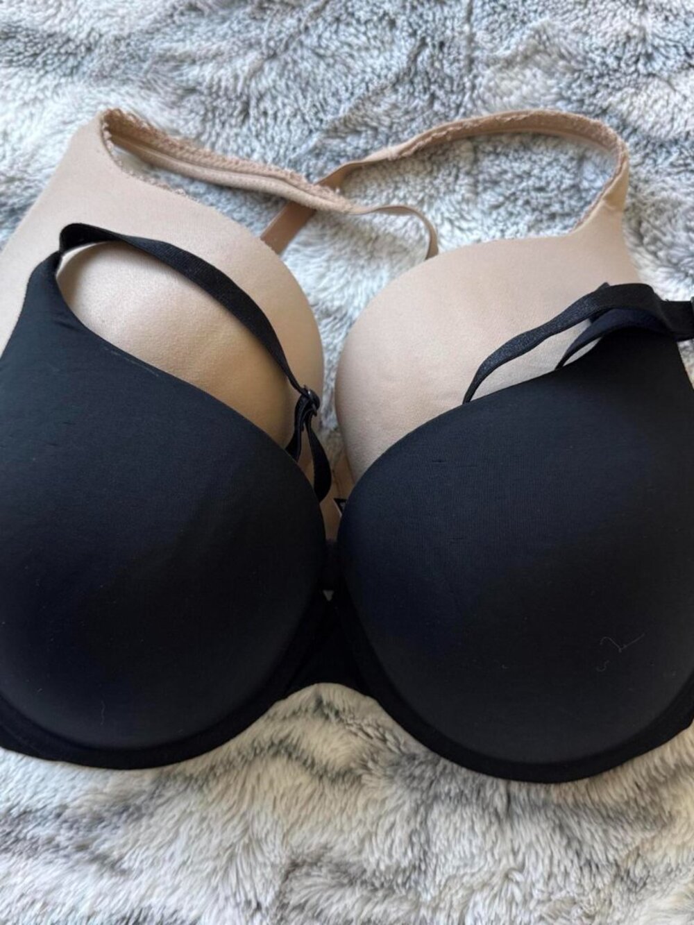 Victoria's Secret T-Shirt Bras Black/Beige
